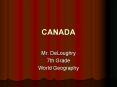CANADA PowerPoint PPT Presentation