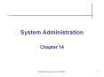 System Administration PowerPoint PPT Presentation