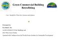 Green Commercial Building Retrofitting PowerPoint PPT Presentation