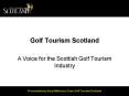 Golf Tourism Scotland