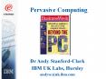 Pervasive Computing PowerPoint PPT Presentation