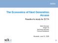 The Economics of Next Generation Access PowerPoint PPT Presentation