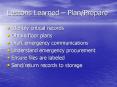 Lessons Learned PlanPrepare PowerPoint PPT Presentation