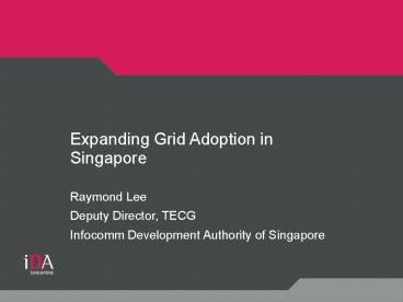 Expanding Grid Adoption in Singapore