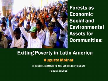 Limitations to Concessions in Remote Areas