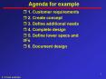 Agenda for example PowerPoint PPT Presentation