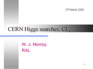 CERN Higgs searches: CLs