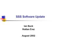 SSS Software Update