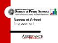 Bureau of School Improvement PowerPoint PPT Presentation