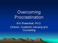 Overcoming Procrastination PowerPoint PPT Presentation