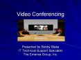 Video Conferencing PowerPoint PPT Presentation