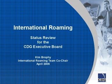 International Roaming