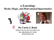 eLearning: Myths, Magic, and Motivational Opportunities