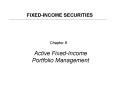 Active Fixed-Income Portfolio Management PowerPoint PPT Presentation