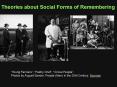 Theories about Social Forms of Remembering PowerPoint PPT Presentation