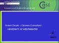 Susan Douek Careers Consultant PowerPoint PPT Presentation