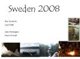 Sweden 2008 PowerPoint PPT Presentation