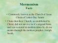 Mormonism Facts PowerPoint PPT Presentation