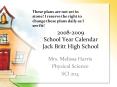 20082009 School Year Calendar Jack Britt High School PowerPoint PPT Presentation