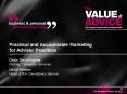 Practical and Accountable Marketing for Adviser Practices PowerPoint PPT Presentation