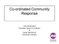 Coordinated Community Response PowerPoint PPT Presentation