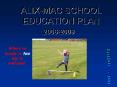 ALIXMAC SCHOOL EDUCATION PLAN PowerPoint PPT Presentation