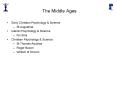 The Middle Ages PowerPoint PPT Presentation