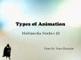 Types of Animation PowerPoint PPT Presentation