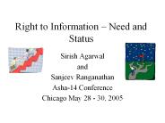 Right to Information 