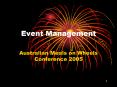 Event Management PowerPoint PPT Presentation