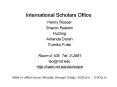 International Scholars Office PowerPoint PPT Presentation