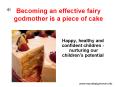 Becomingan effective fairy godmotheris a piece of cake PowerPoint PPT Presentation