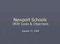 Newport Schools PowerPoint PPT Presentation