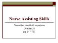 Nurse Assisting Skills PowerPoint PPT Presentation