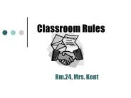 PPT – Classroom Rules PowerPoint presentation | free to view - id ...