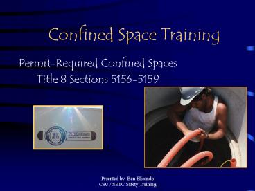 Prsented by: Ben Elisondo