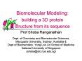 Prof Shoba Ranganathan  Dept. of Chemistry and Biomolecular Sciences, Macquarie University, Sydney, Australia PowerPoint PPT Presentation