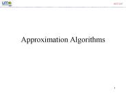 Approximation Algorithms