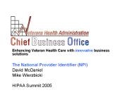 Enhancing Veteran Health Care with innovative business solutions