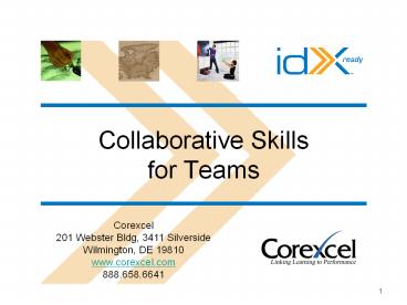 Collaborative Skills for Teams