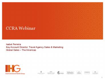 CCRA Webinar