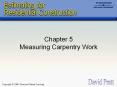 Chapter 5 Measuring Carpentry Work PowerPoint PPT Presentation