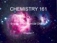 CHEMISTRY 161 PowerPoint PPT Presentation