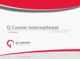 Q Comm International PowerPoint PPT Presentation