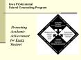 Iowa Professional School Counseling Program PowerPoint PPT Presentation