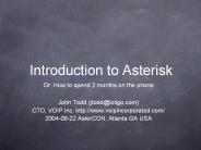 Introduction to Asterisk