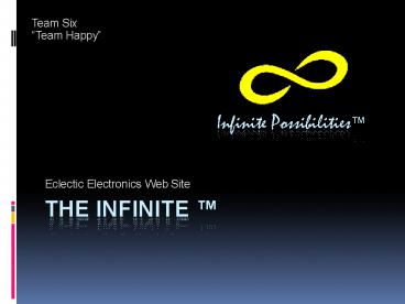 The Infinite