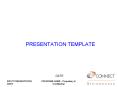 PRESENTATION TEMPLATE PowerPoint PPT Presentation