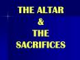 THE ALTAR PowerPoint PPT Presentation