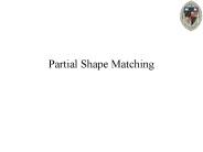 Partial Shape Matching